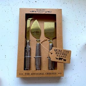 Anthropologie home cheese knives